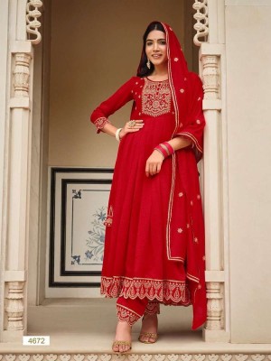 Rangoon Kalyani Fancy Silk Readymade Salwar Suits catalogue Wholesaler   kurtis catalogs