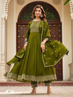 Rangoon Kalyani Fancy Silk Readymade Salwar Suits catalogue Wholesaler   kurtis catalogs