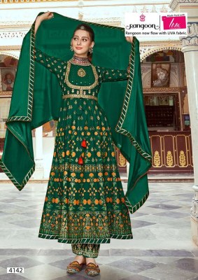 Rangoon Kasturi Vol 2 Long Gown Stylish Wholesale Kurti catalogue  Rangoon