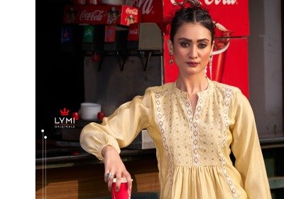 Rangoon Legacy Elegant Silk Top with Intricate Work And Full Inner Wholesale kurtis catalogs