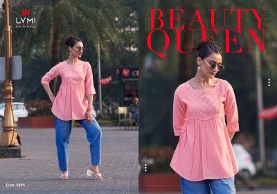 Rangoon Legacy Elegant Silk Top with Intricate Work And Full Inner Wholesale kurtis catalogs