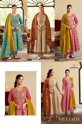 Rangoon Melody Jacquard Anarkali Suit with Dupatta fancy Anarkali suit catalogs