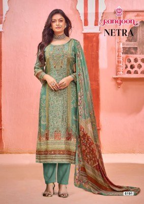 Rangoon Netra Pure Muslin Digital Print Salwar Suit with Swarovski And Lace Work Dupatta Wholesale kurtis catalogs