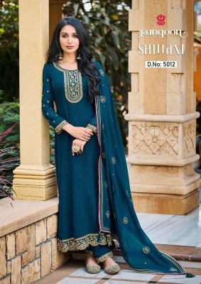 Rangoon Shivani Silk Readymade Anarkali Kurti With Dupatta Set catalogue Buy Online   readymade suit catalogs