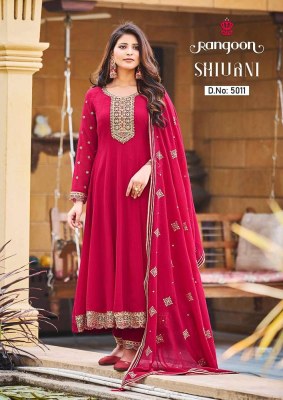 Rangoon Shivani Silk Readymade Anarkali Kurti With Dupatta Set catalogue Buy Online   readymade suit catalogs