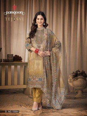 Rangoon Tejasvi Muslin Kurti Pant with Dupatta kurti pant with dupatta Catalogs