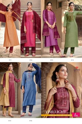 Rangoon by limelight vol 2 plain straight kurti with embroidered neck with pant and dupatta catalog at wholesale price  kurtis catalogs