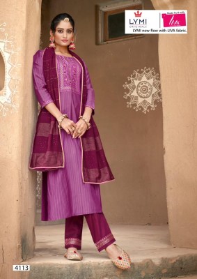 Rangoon by limelight vol 2 plain straight kurti with embroidered neck with pant and dupatta catalog at wholesale price  kurtis catalogs