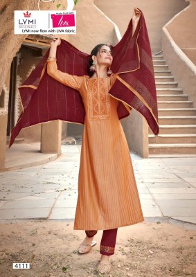 Rangoon by limelight vol 2 plain straight kurti with embroidered neck with pant and dupatta catalog at wholesale price  kurtis catalogs