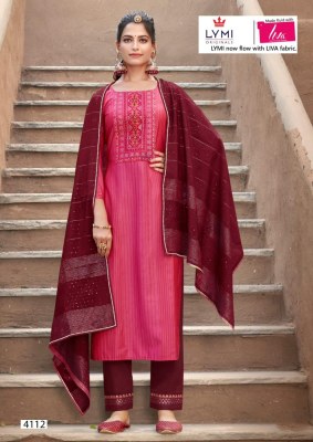 Rangoon by limelight vol 2 plain straight kurti with embroidered neck with pant and dupatta catalog at wholesale price  kurtis catalogs
