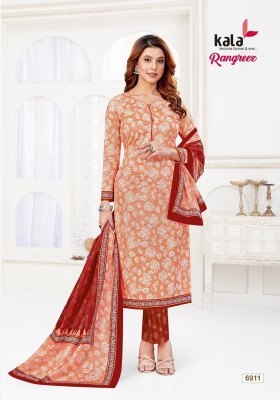 Rangreez vol 1 by Kala Pure Cotton Premium printed dress material catalogue at affordable rate salwar kameez catalogs