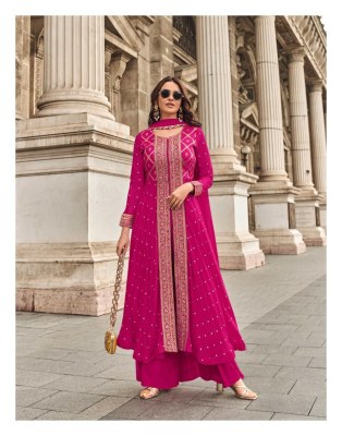 Rangreza by Sayuri Exclusive Designer Flair center cut kurti with palzzo and dupatta catalogue Fancy Palazzo suit catalogue