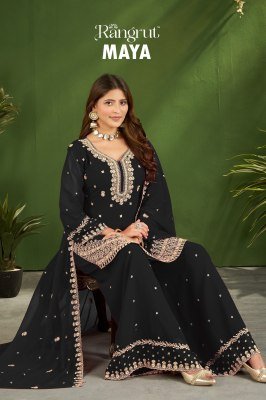 Rangrut Maya Kurti Plazzo with Dupatta Set wholesale catalogs