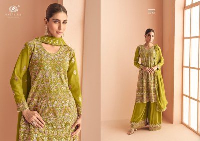 Rasalika Khushi Set Real Georgette Top Bottom And Dupatta Wholesale kurtis catalogs
