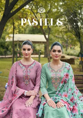 Rasalika by pastels D No 1001 to1004 redymade suuit catalogue Amavi