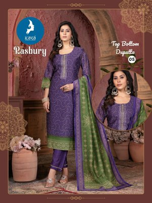 Rasburry by Kaya Chanderi digital printed readymade suit catalogue at low rate readymade suit catalogs