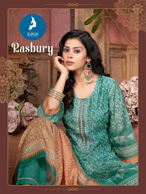 Rasburry by Kaya Chanderi digital printed readymade suit catalogue at low rate readymade suit catalogs