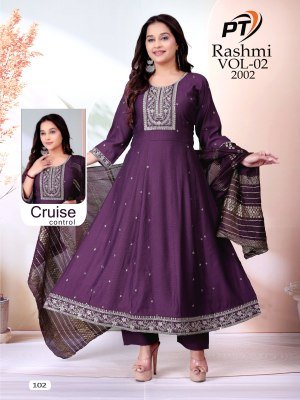 Rashmi Vol 2 by Padmavati Textiles Heavy Barlin Suit Set readymade suit catalogs
