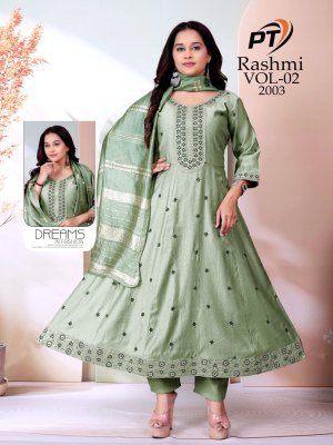 Rashmi Vol 2 by Padmavati Textiles Heavy Barlin Suit Set readymade suit catalogs