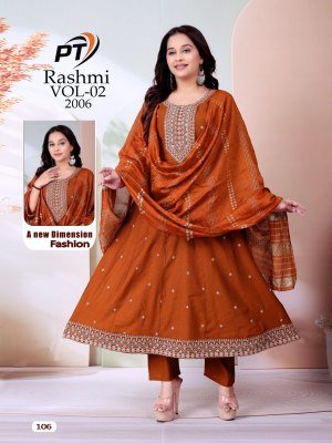 Rashmi Vol 2 by Padmavati Textiles Heavy Barlin Suit Set readymade suit catalogs