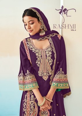 Rashmi vol 2 by Radha Trendz Heavy embroidered fancy readymade Pakistani suit catalogue at amaviexpo Amavi