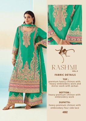 Rashmi vol 2 by Radha Trendz Heavy embroidered fancy readymade Pakistani suit catalogue at amaviexpo pakistani suit catalogs