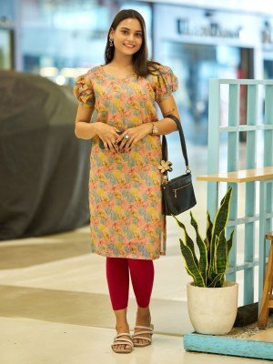 Rashmika presented Regular and office wear Printed kurti in trending patterns  kurtis catalogs