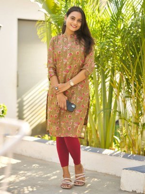 Rashmika presented Regular and office wear Printed kurti in trending patterns  kurtis catalogs