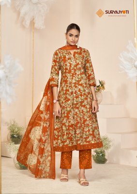 Rashmika vol 3 by Surya jyoti Pure cotton readymade suit with low budget readymade suit catalogs