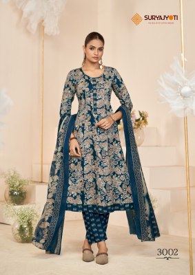 Rashmika vol 3 by Surya jyoti Pure cotton readymade suit with low budget readymade suit catalogs