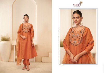 Rasmalai vol 1 by Vamika Heavy Cemric cotton readymade suit catalogue with low rate readymade suit catalogs