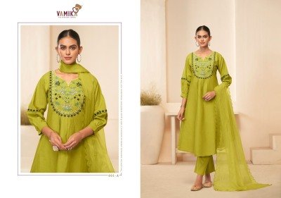 Rasmalai vol 1 by Vamika Heavy Cemric cotton readymade suit catalogue with low rate readymade suit catalogs