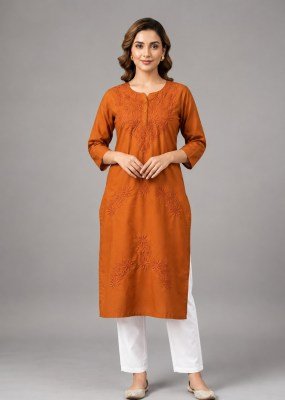Rayon Embroidery Kurti Collection with One Side Pocket Size wise Combo Set