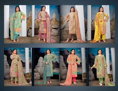 Razia Sultan Vol 45 by apna pure cotton karachi printed dress material catalogue at amaviexpo salwar kameez catalogs