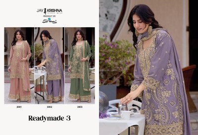 Readymade 3 by Your Choice Heavy Chinon Trendy readymade suit collection in low rate readymade suit catalogs