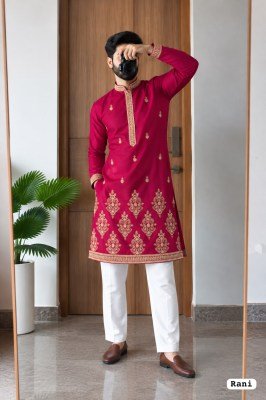 Regal Couture 2.0 Royal Silk Heavy Sequins Kurta Pyjama Set 