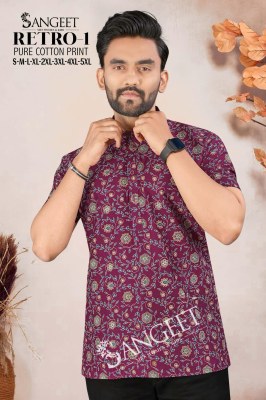 Retro 1 presented Mumbai Cotton Printed Pure Soft cotton Shirt catalogue at affordable rate mens shirts