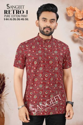 Retro 1 presented Mumbai Cotton Printed Pure Soft cotton Shirt catalogue at affordable rate mens shirts
