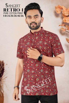Retro 1 presented Mumbai Cotton Printed Pure Soft cotton Shirt catalogue at affordable rate mens shirts