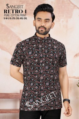 Retro 1 presented Mumbai Cotton Printed Pure Soft cotton Shirt catalogue at affordable rate mens shirts