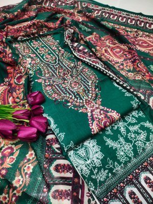 Riaz Musafir Vol 29 Premium Cotton Suit Pure Cotton Digital Print Top with Heavy Self Embroidery Mal Mal Cotton Printed Dupatta  Cotton Bottom Wholesa kurtis catalogs