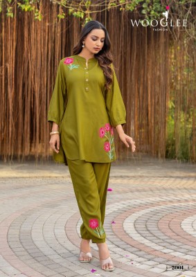Rich Look by Wooglee Thread  Viscose Trendy co ord set collection at affordable rate co ord set catalogs