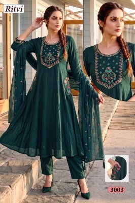 Ritvi Natural Dhabu Cotton Designer Kurti Pant with Mal Mal Dupatta wholesale catalogs