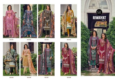 Riwayat Vol 10 by Belliza Reyon Digital Printed unstitched suit catalogue at affordable price dress material catalogs