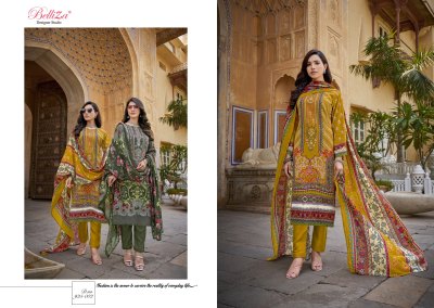 Riwayat by Belliza digital printed unstitched salwar suit catalogue at affordable rate salwar kameez catalogs