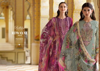 Riwayat vol 3 by Belliza Puye reyon digital printed dress material catalogue salwar kameez catalogs