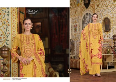Riwayat vol 4 by Belliza pure reyon digital printed dress material catalogue at amaviexpo salwar kameez catalogs