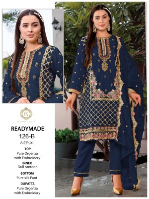 Rizwan Ahemed by 126 abcd pure organza with embroidered Pakistani suit catalogue  pakistani suit catalogs