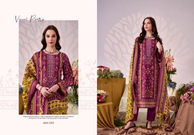 Romani Bin Kareem Vol 5 Pakistani Cotton Kurti Pant Set with Dupatta readymade suit catalogs