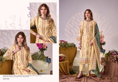 Romani Bin Kareem Vol 5 Pakistani Cotton Kurti Pant Set with Dupatta readymade suit catalogs